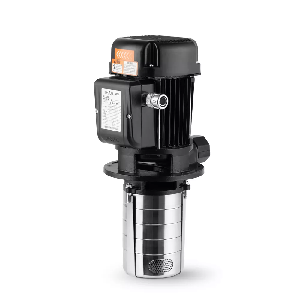 Risefull-korkeapaineinen sähköpumppu kaupalliseen käyttöön nimellisvirtaus 2M³/h upotettava ruostumaton teräs pystysuuntainen monivaiheinen